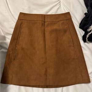 J. Crew Brown Skirt